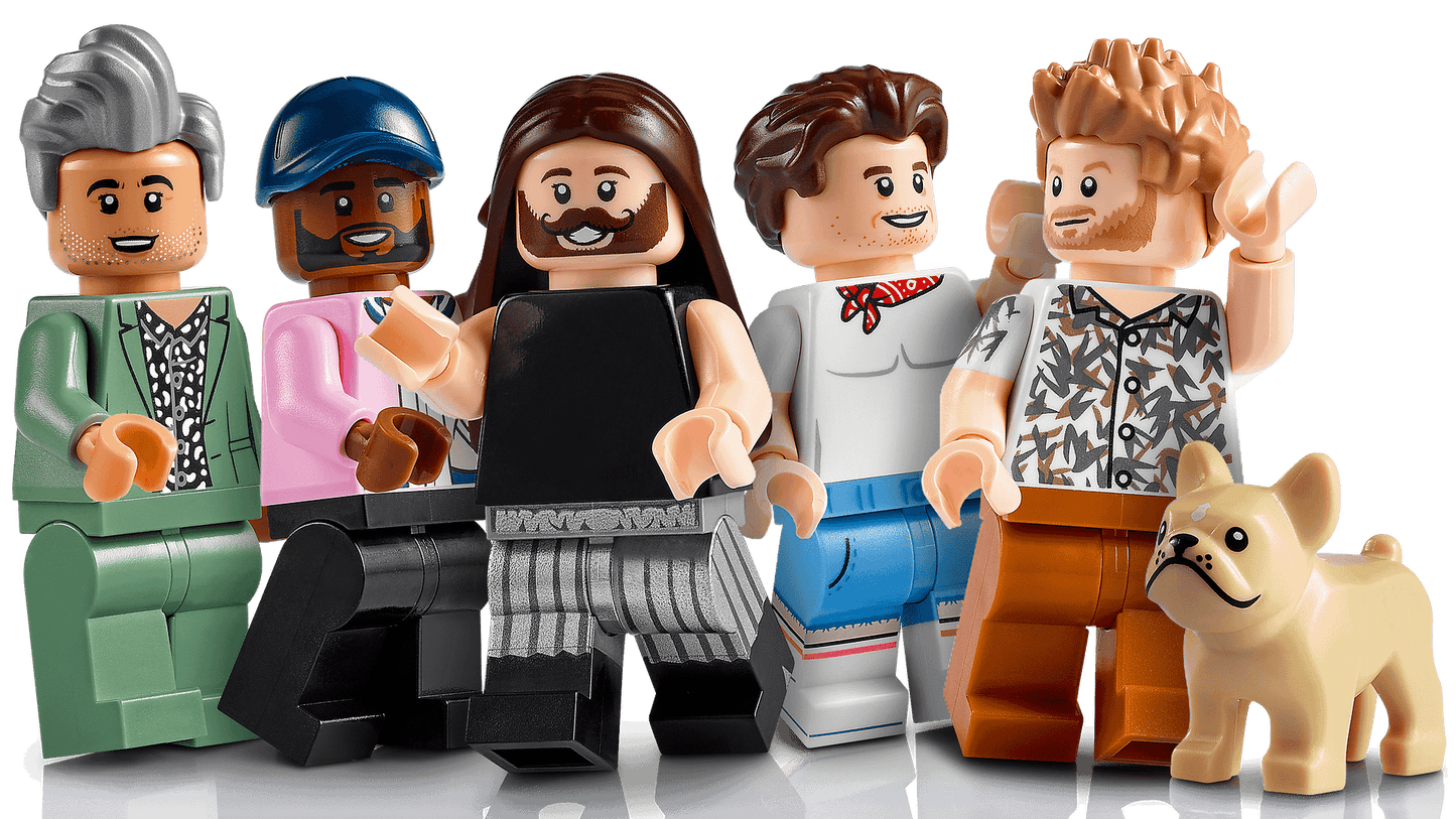 LEGO 10291 Queer Eye The Fab 5 Loft - ICONS