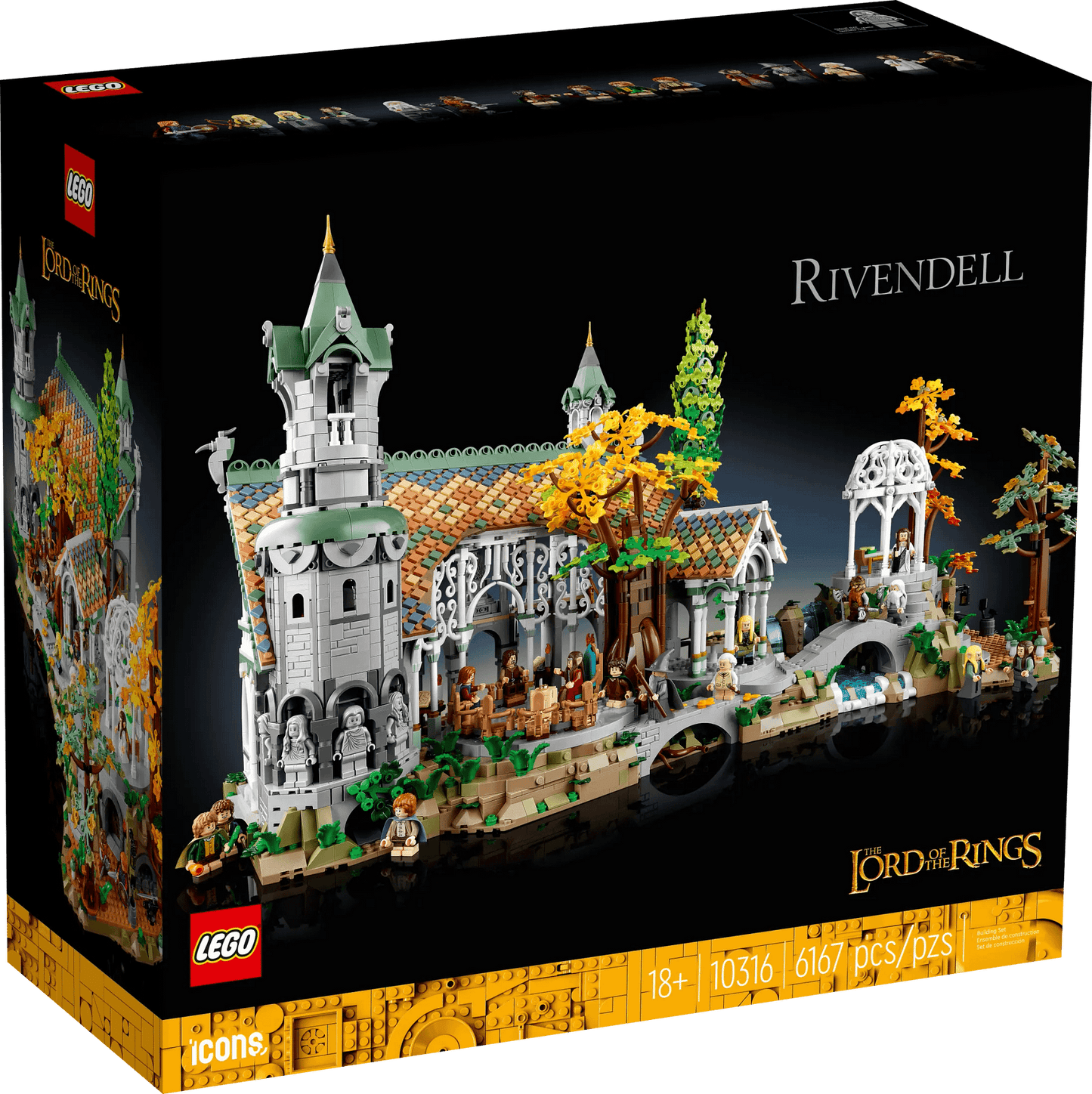 LEGO 10316 THE LORD OF THE RINGS: RIVENDELL™ - Icons