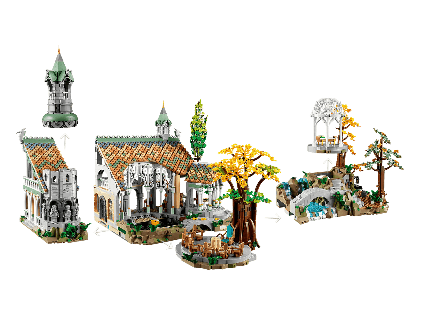 LEGO 10316 THE LORD OF THE RINGS: RIVENDELL™ - Icons