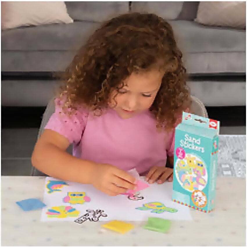 GALT - Mini Makes Sand Stickers - Creative Craft Kit