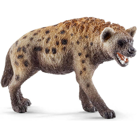 Schleich - Realistic Spotted Hyena Figurine for Wildlife Adventures