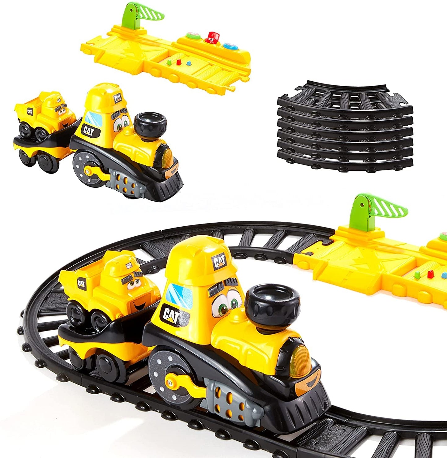 CAT® Train Set Construction Power Track Junior Crew Preschool