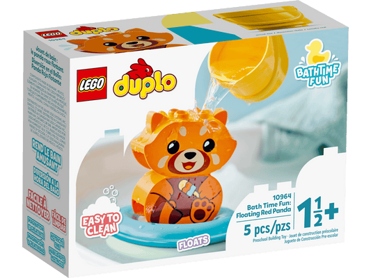 LEGO 10964 Bath Time Fun Floating Red Panda - DUPLO