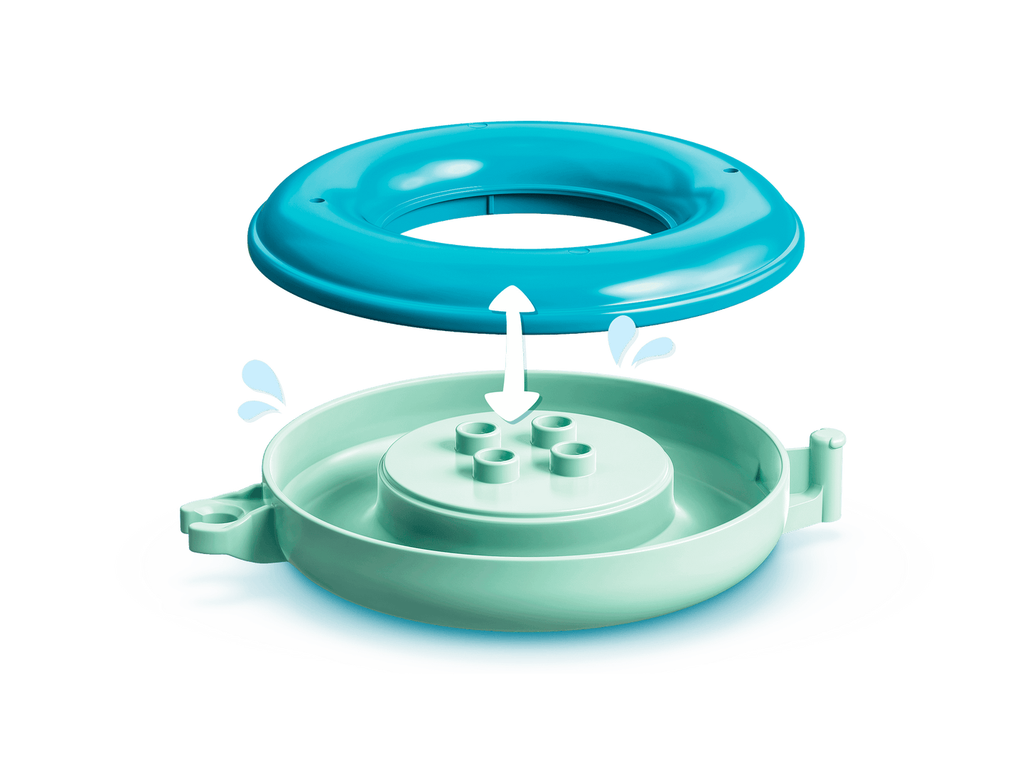 LEGO 10964 Bath Time Fun Floating Red Panda - DUPLO