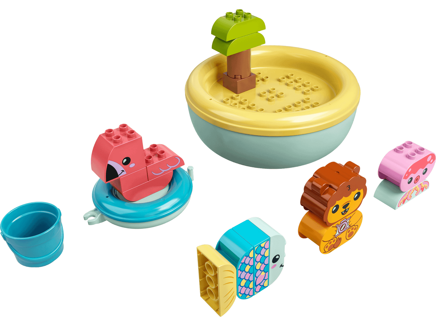 LEGO 10966 Bath Time Fun Floating Animal Island - DUPLO