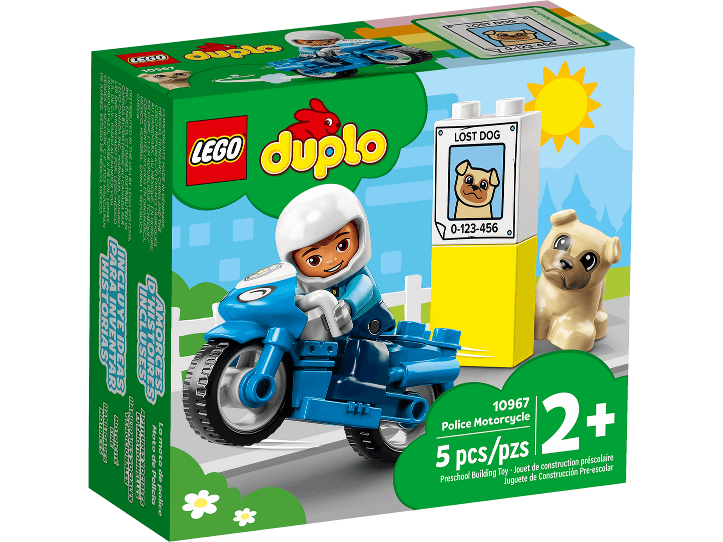 LEGO 10967 Police Motorcycle - DUPLO
