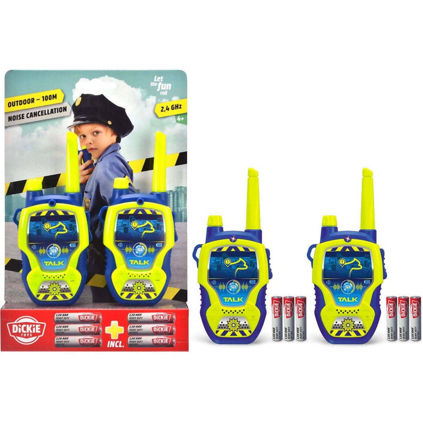 Dickie Toys – Kids’ Police Patrol Two-Way Radio Playset