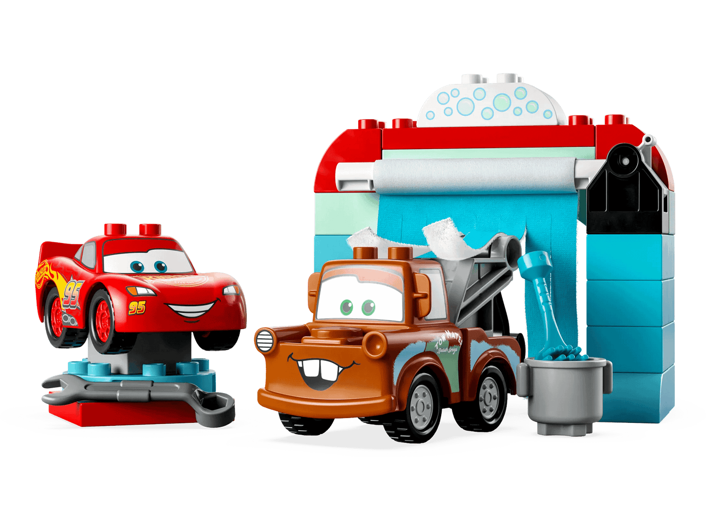LEGO 10996 Lightning McQueen & Mater's Car Wash Fun - Duplo