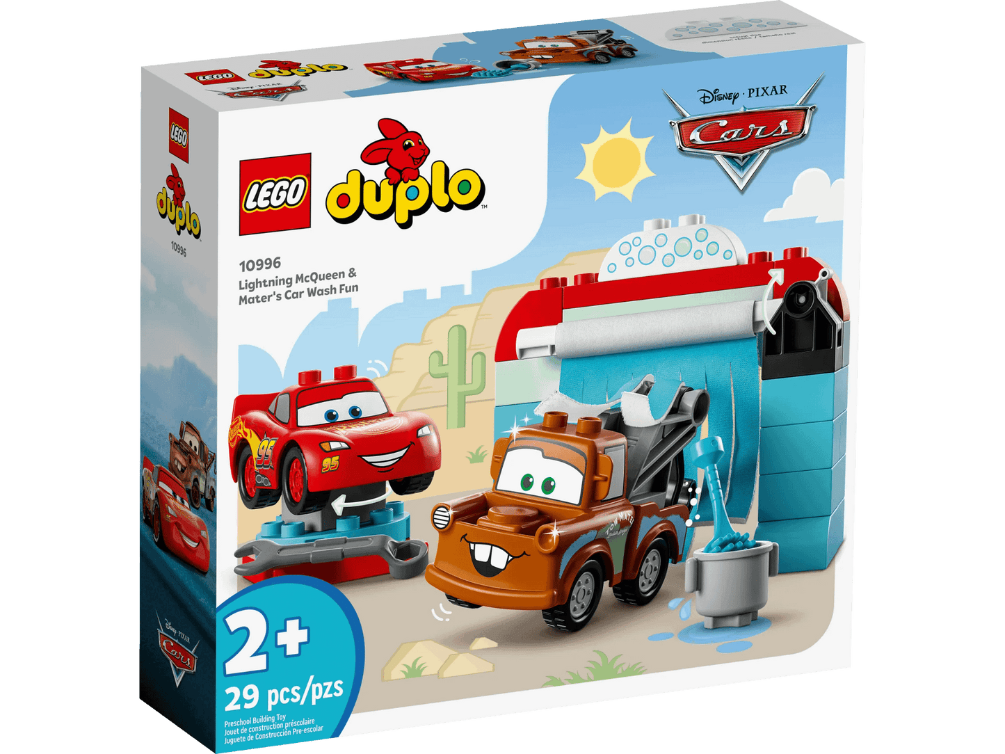 LEGO 10996 Lightning McQueen & Mater's Car Wash Fun - Duplo
