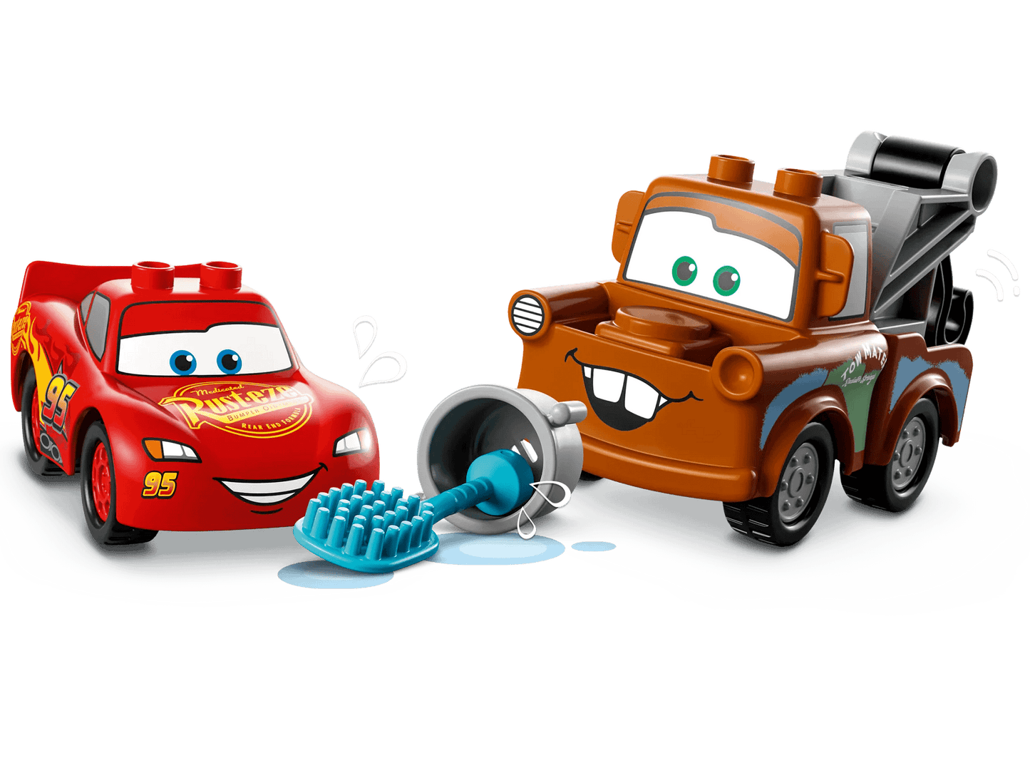 LEGO 10996 Lightning McQueen & Mater's Car Wash Fun - Duplo