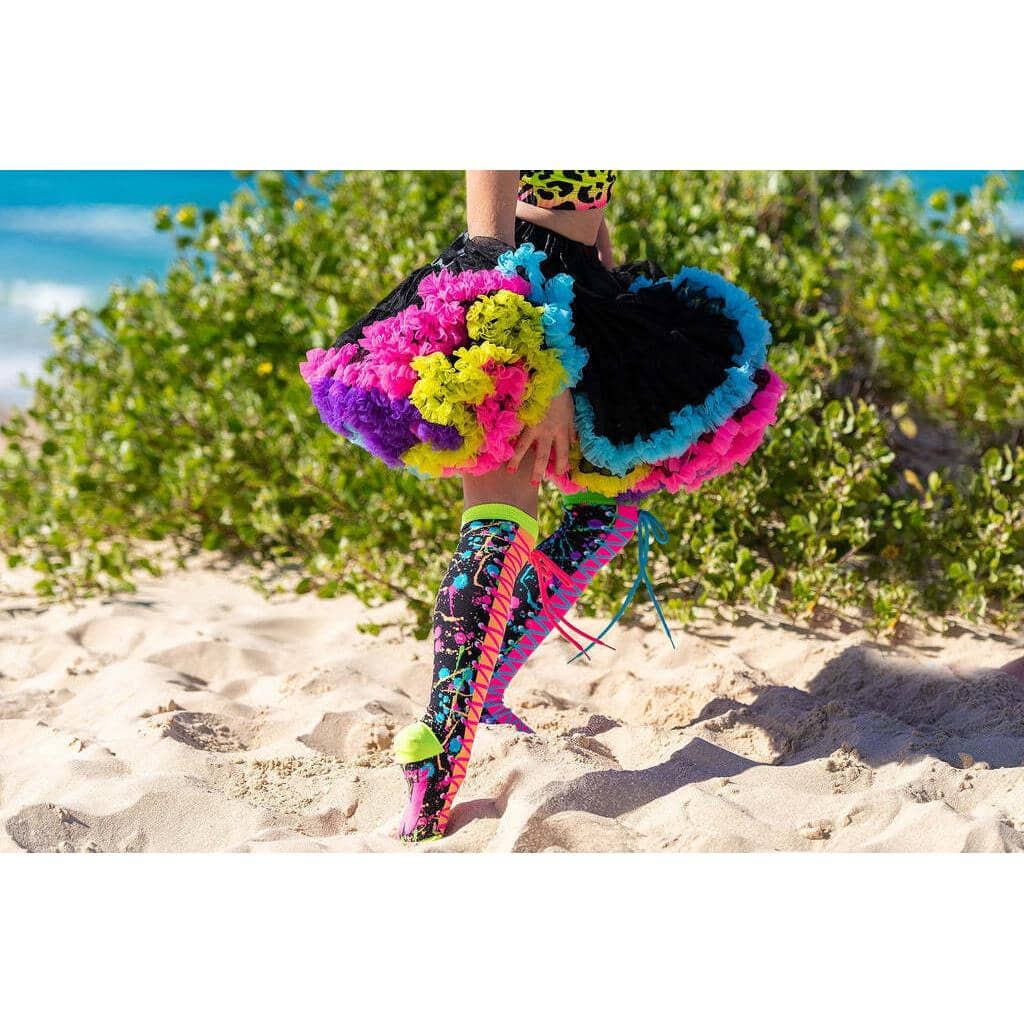 Madmia - Colour Run Socks Kids & Adults Age 6y+