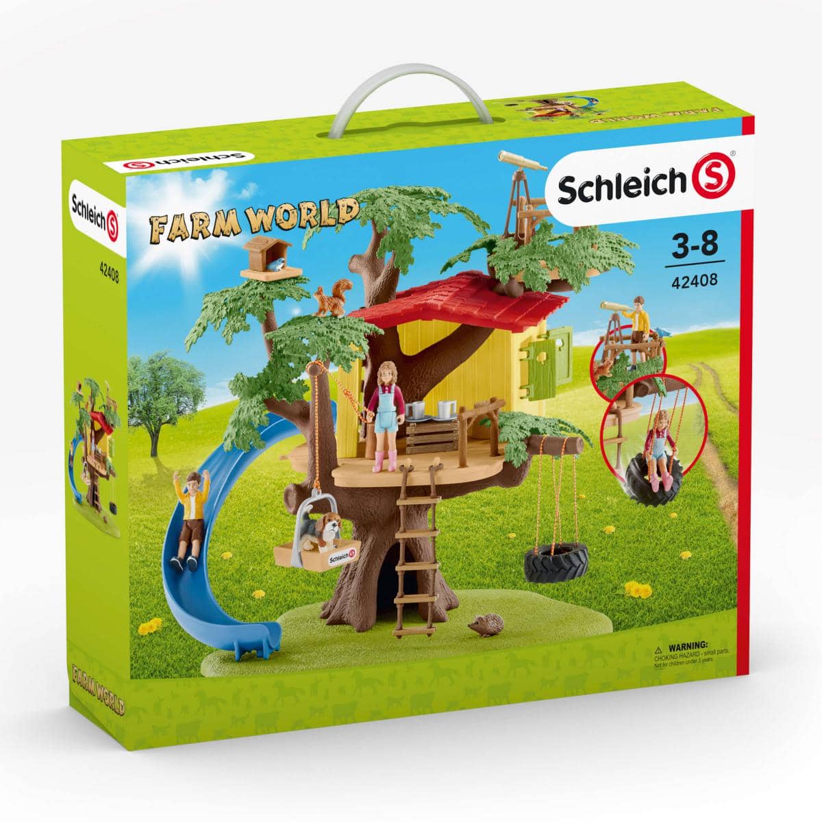 Schleich - Adventure Tree House Animal Playset