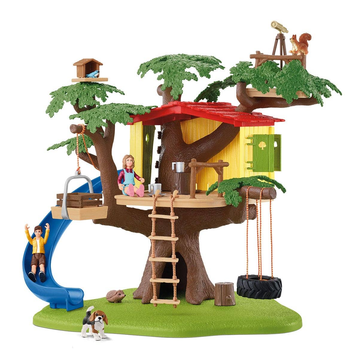 Schleich - Adventure Tree House Animal Playset
