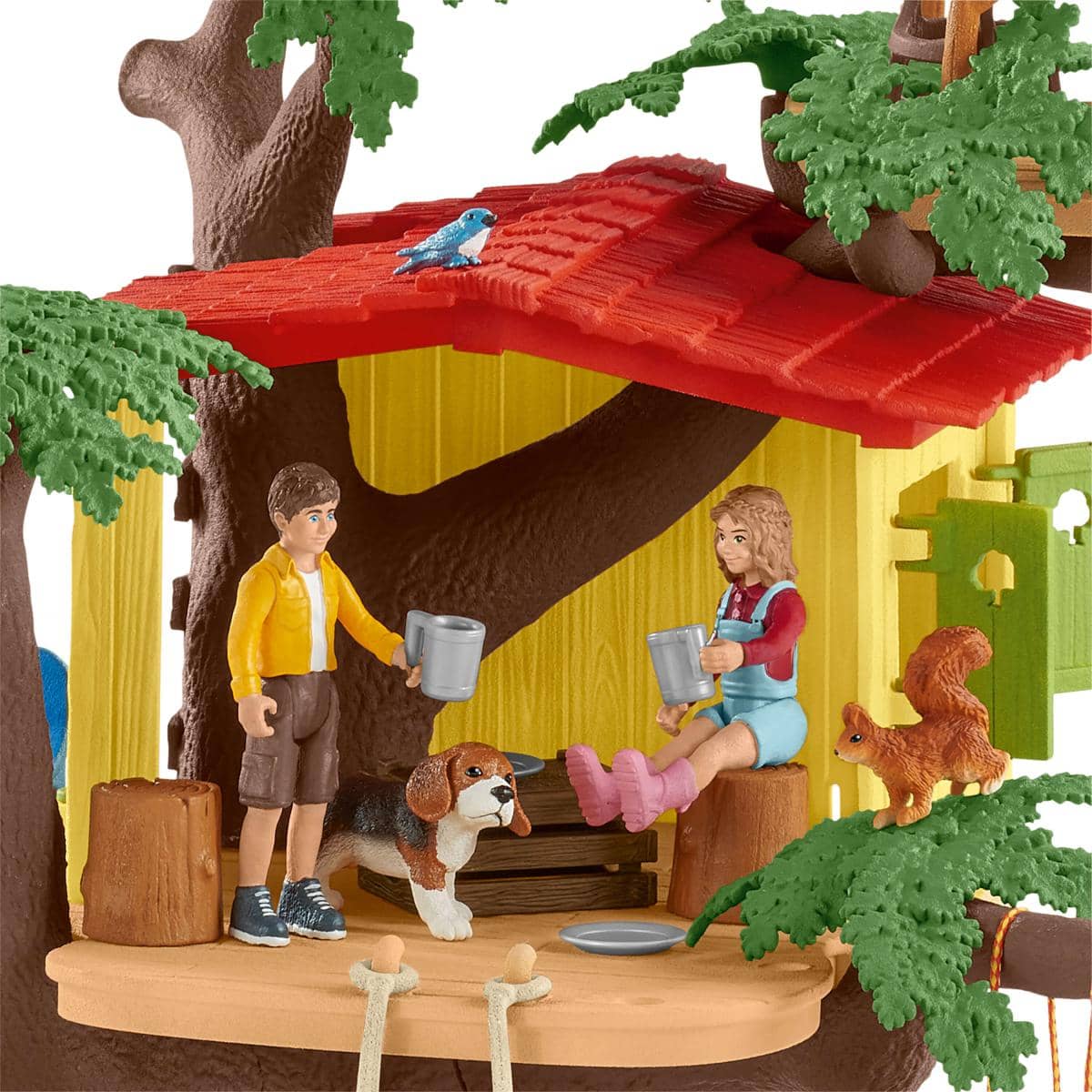 Schleich - Adventure Tree House Animal Playset