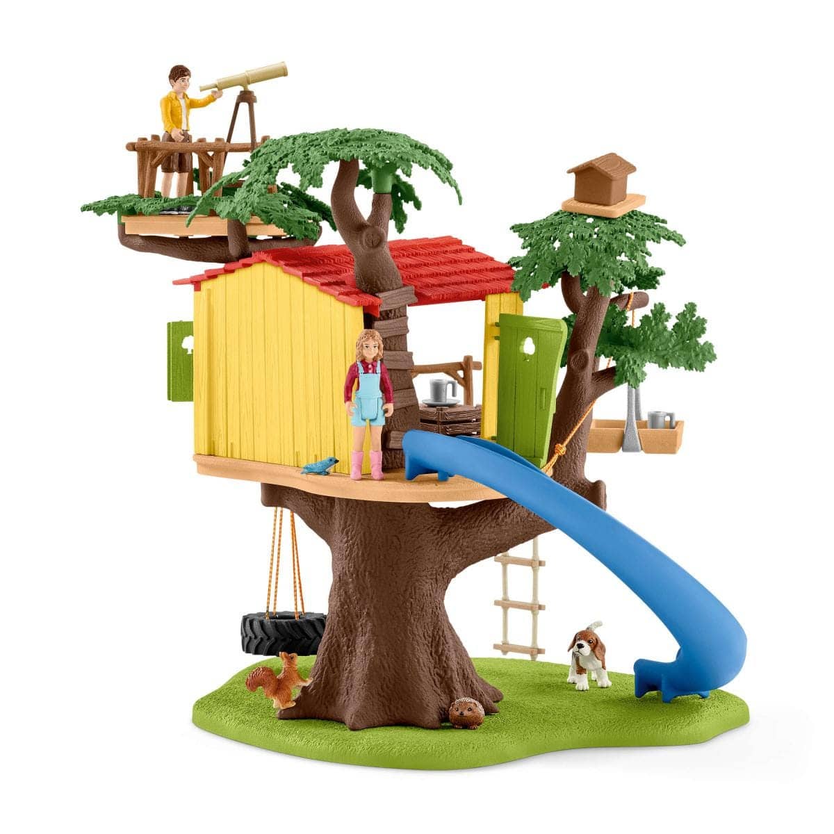 Schleich - Adventure Tree House Animal Playset