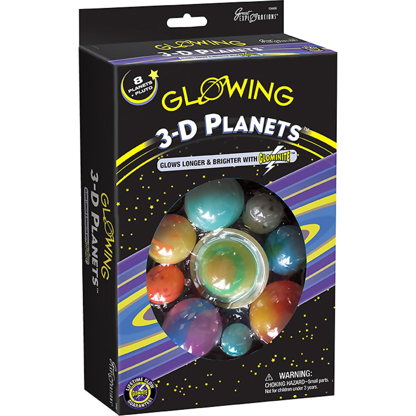 U Games - Glowing 3-d Planets Boxed Set - Great Explorations