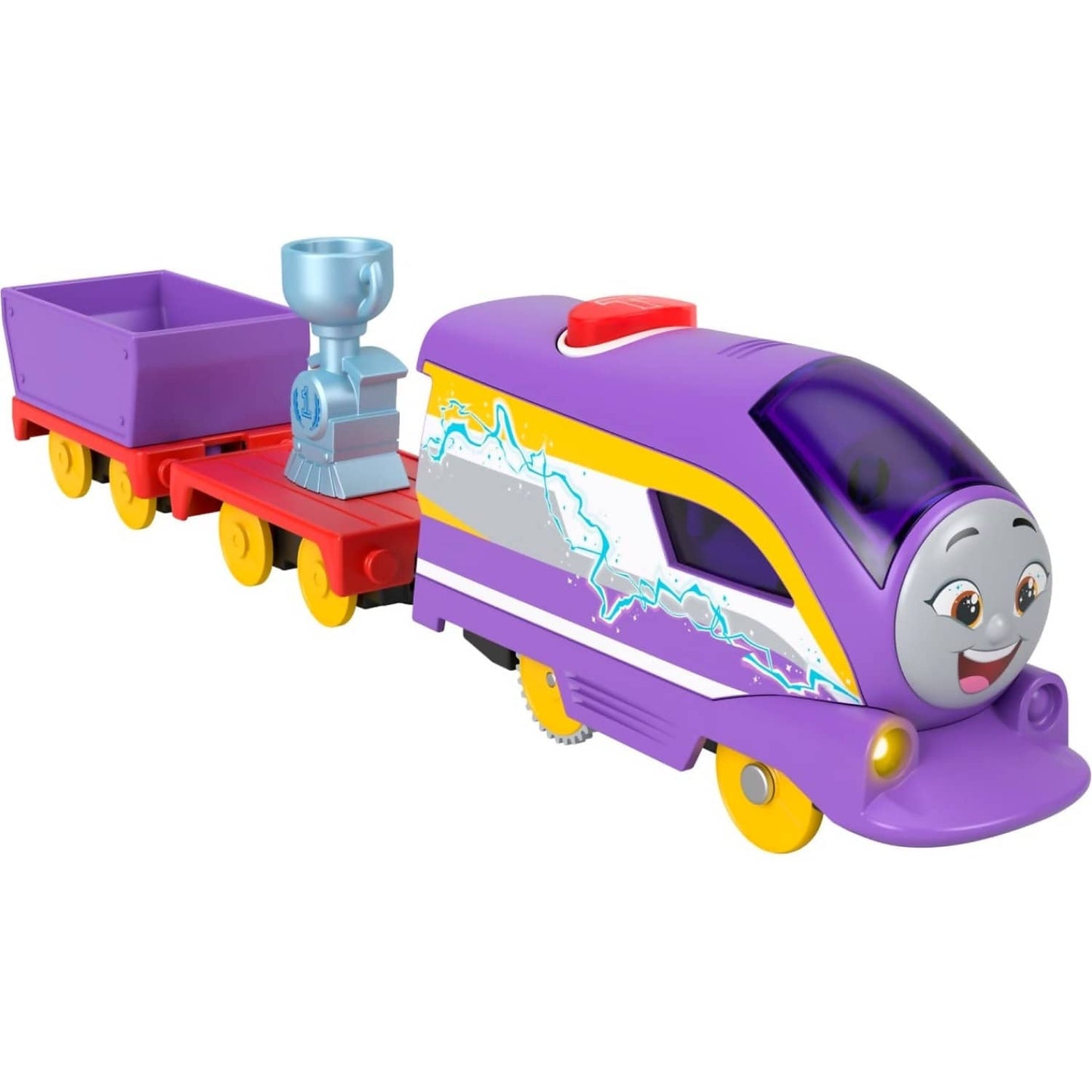 Fisher-Price - Thomas & Friends Talking Kana Toy Train Motorized Engine with Phrases & Sounds - Mattel