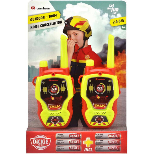 Dickie Toys - Walkie Talkie Fire Service