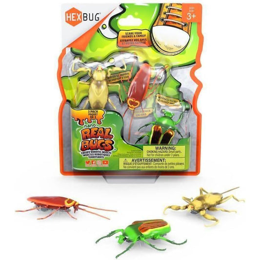 Hexbug - Nano Real Bugs 3pk