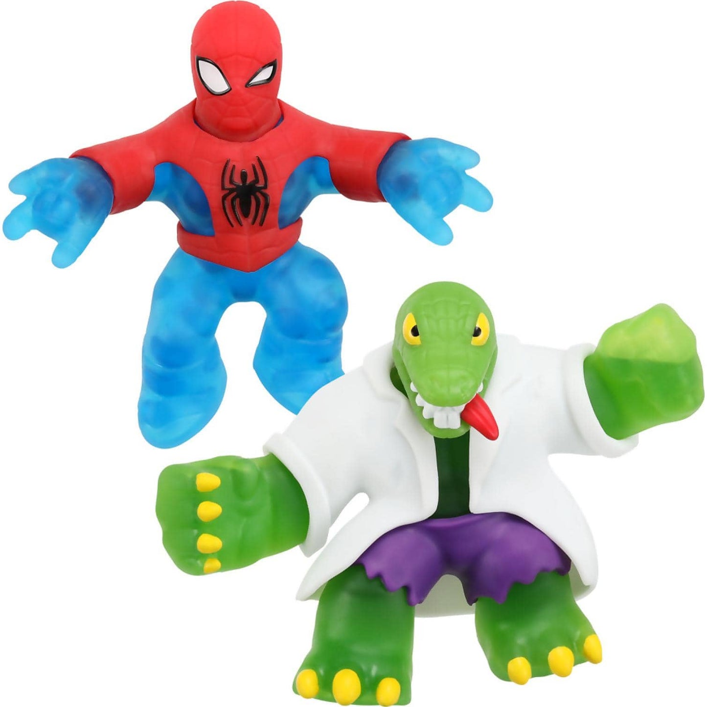 Heroes Of Goo Jit Zu - Marvel Goo Shifters Spider-man Vs Goo Shifter Lizard