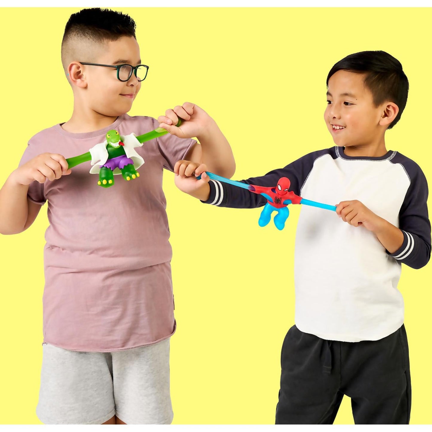 Heroes Of Goo Jit Zu - Marvel Goo Shifters Spider-man Vs Goo Shifter Lizard