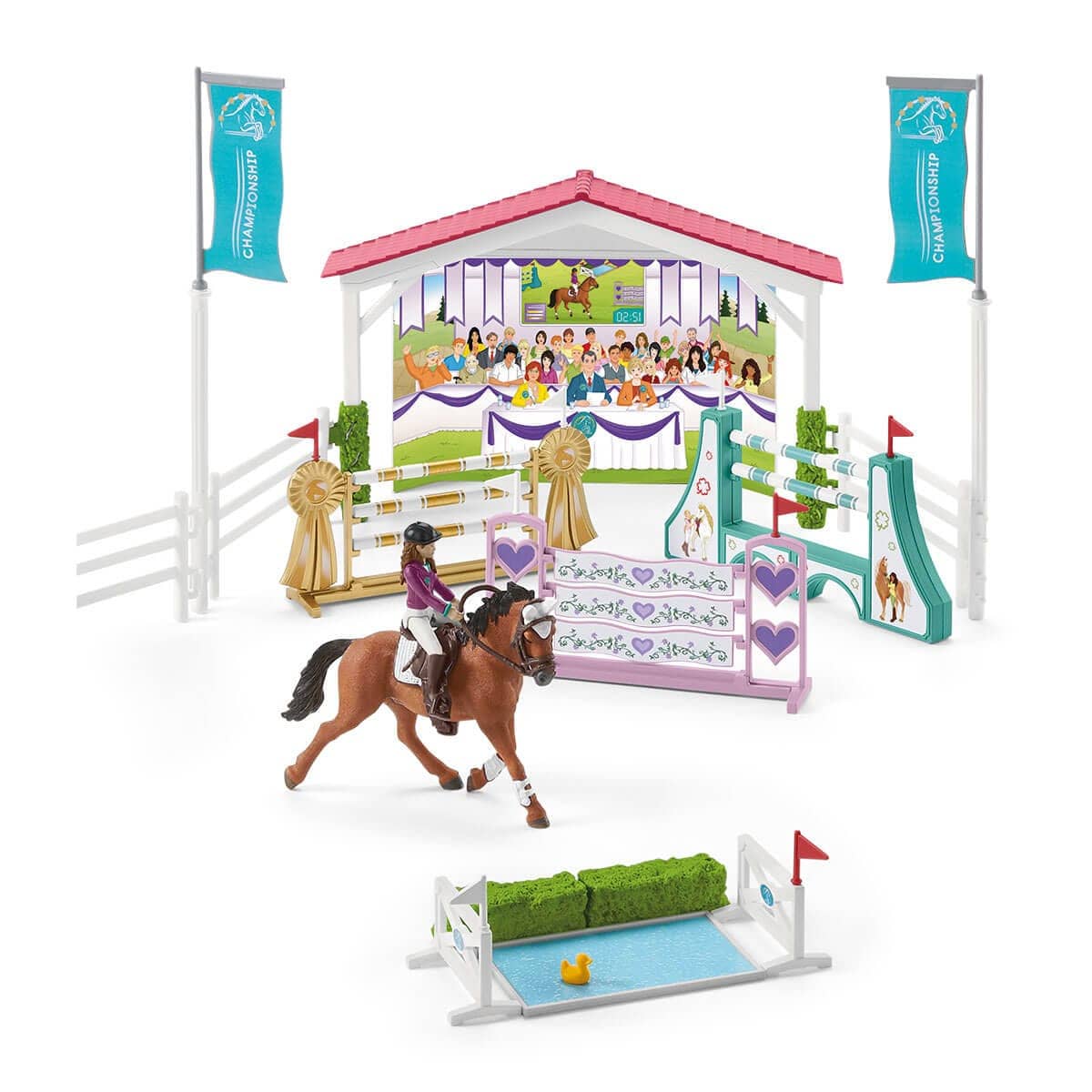 Schleich - Friendship Horse Tournament  Animal Playset