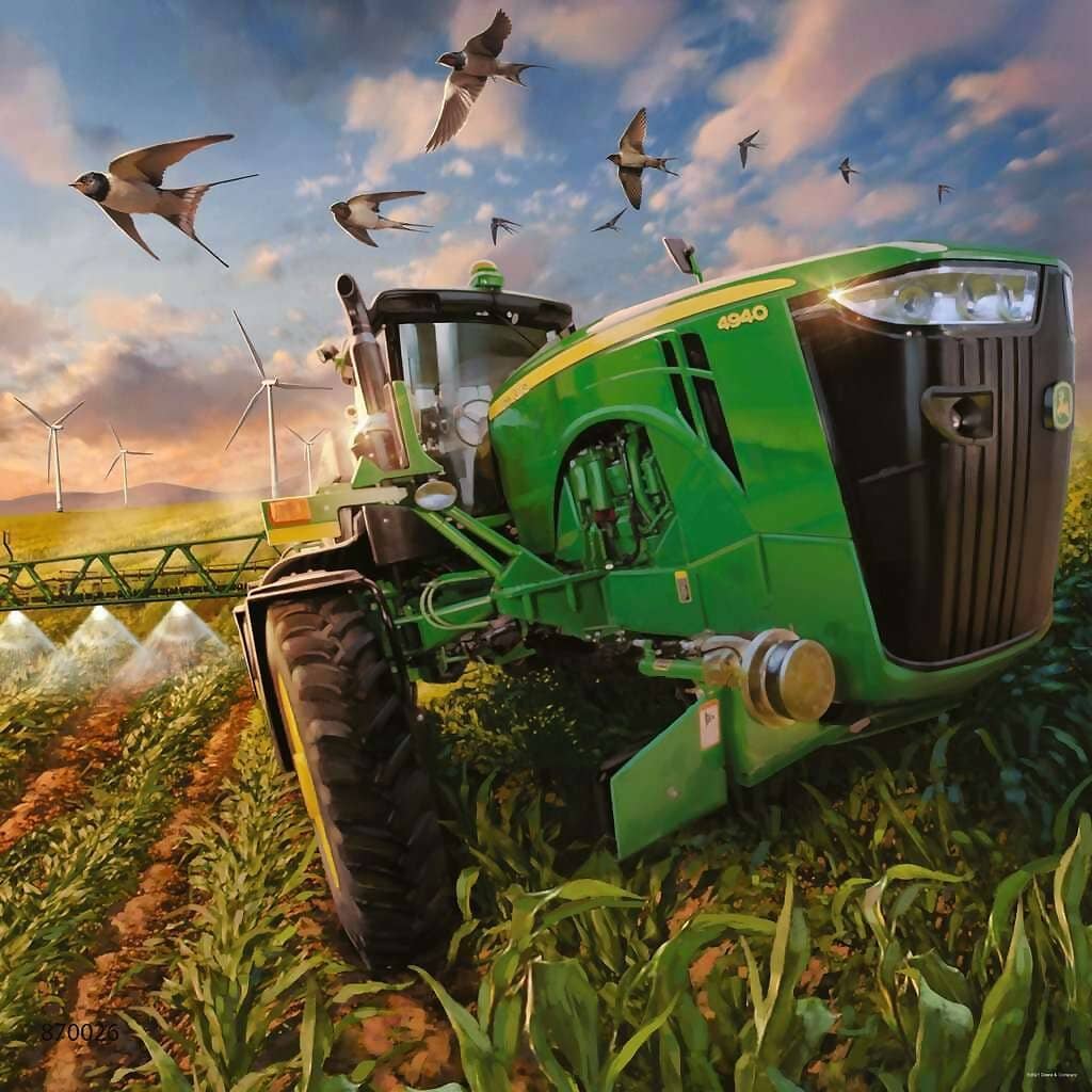 Ravensburger - Seasons Of John Deere In Action Jigsaw Puzzle 3x49 Pieces
