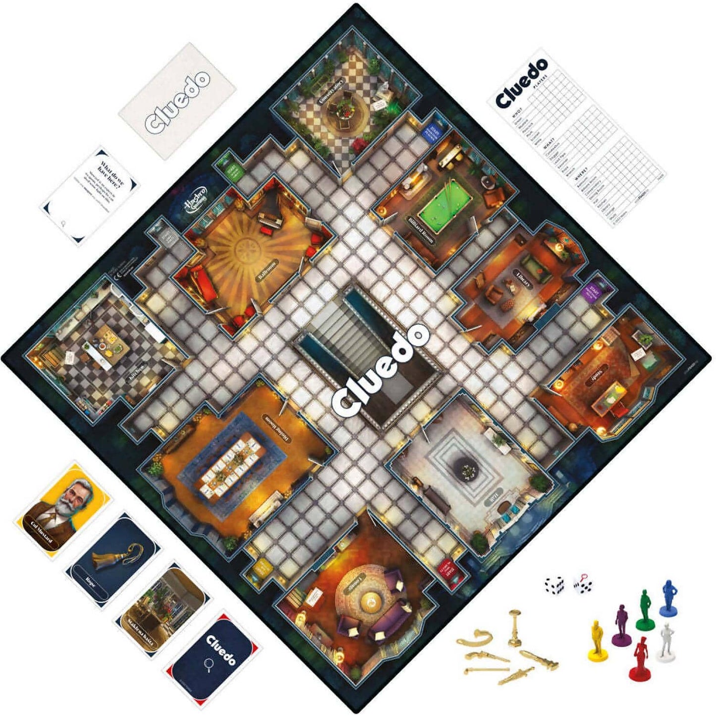 Cluedo Classic Refresh Game - Hasbro