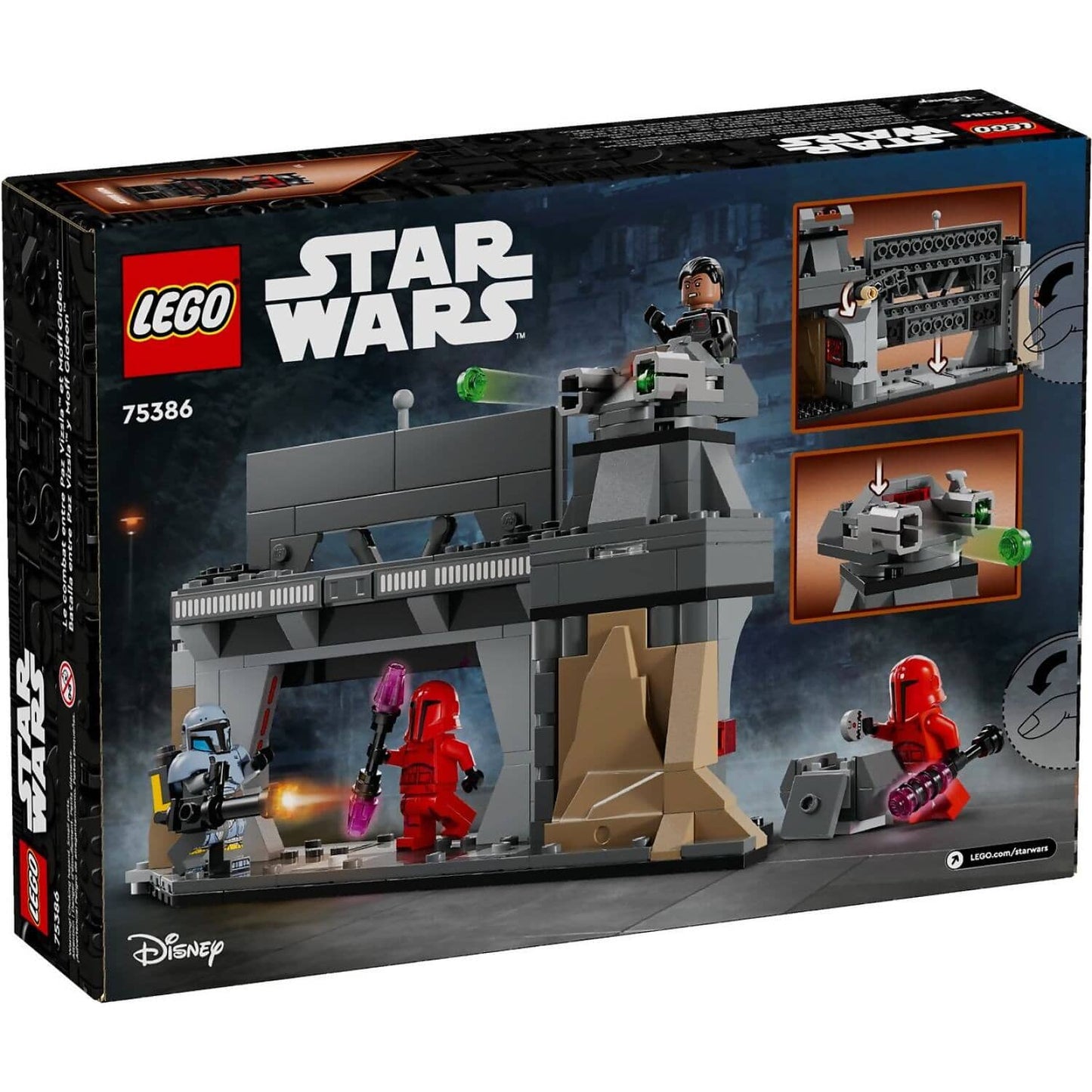 LEGO 75386 Paz Vizsla and Moff Gideon Battle - Star Wars