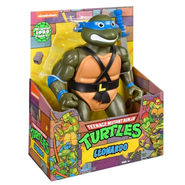 Tmnt Teenage Mutant Ninja Turtles - Giant Leonardo 12-inch Action Figure
