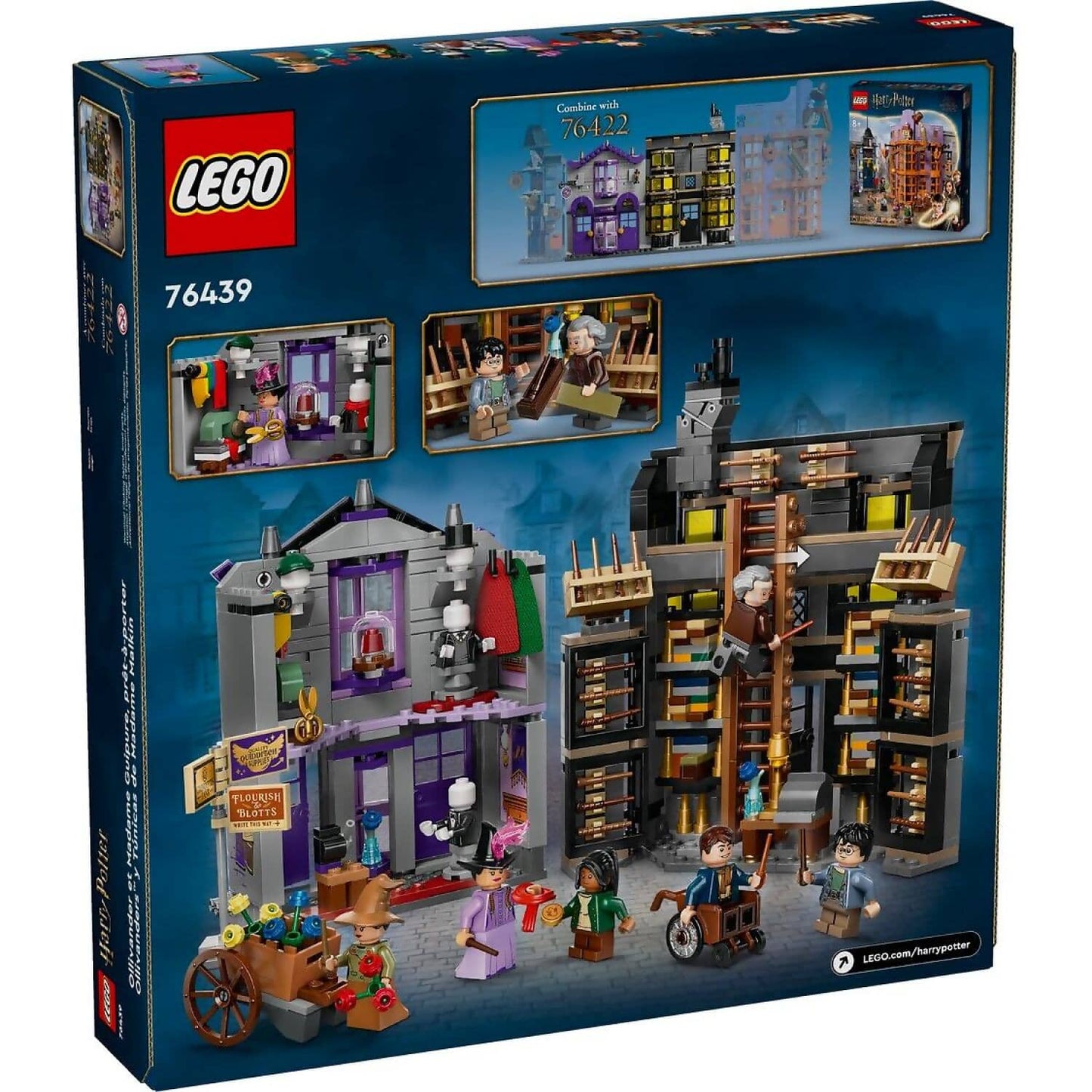 LEGO 76439 Ollivanders and Madam Malkin's Robes - Harry Potter