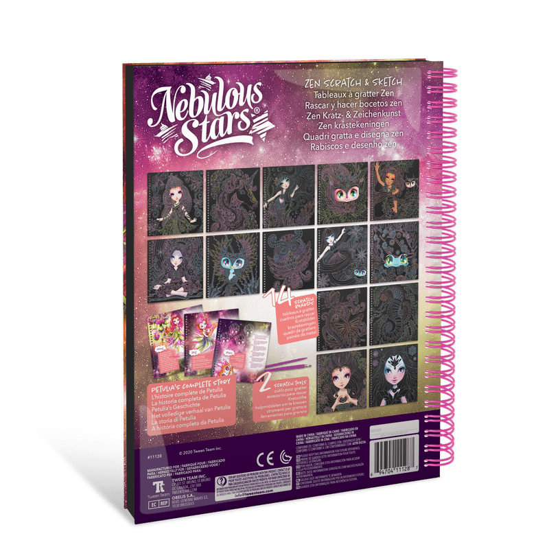 Nebulous Stars - Zen Scratch & Sketch Creative Book