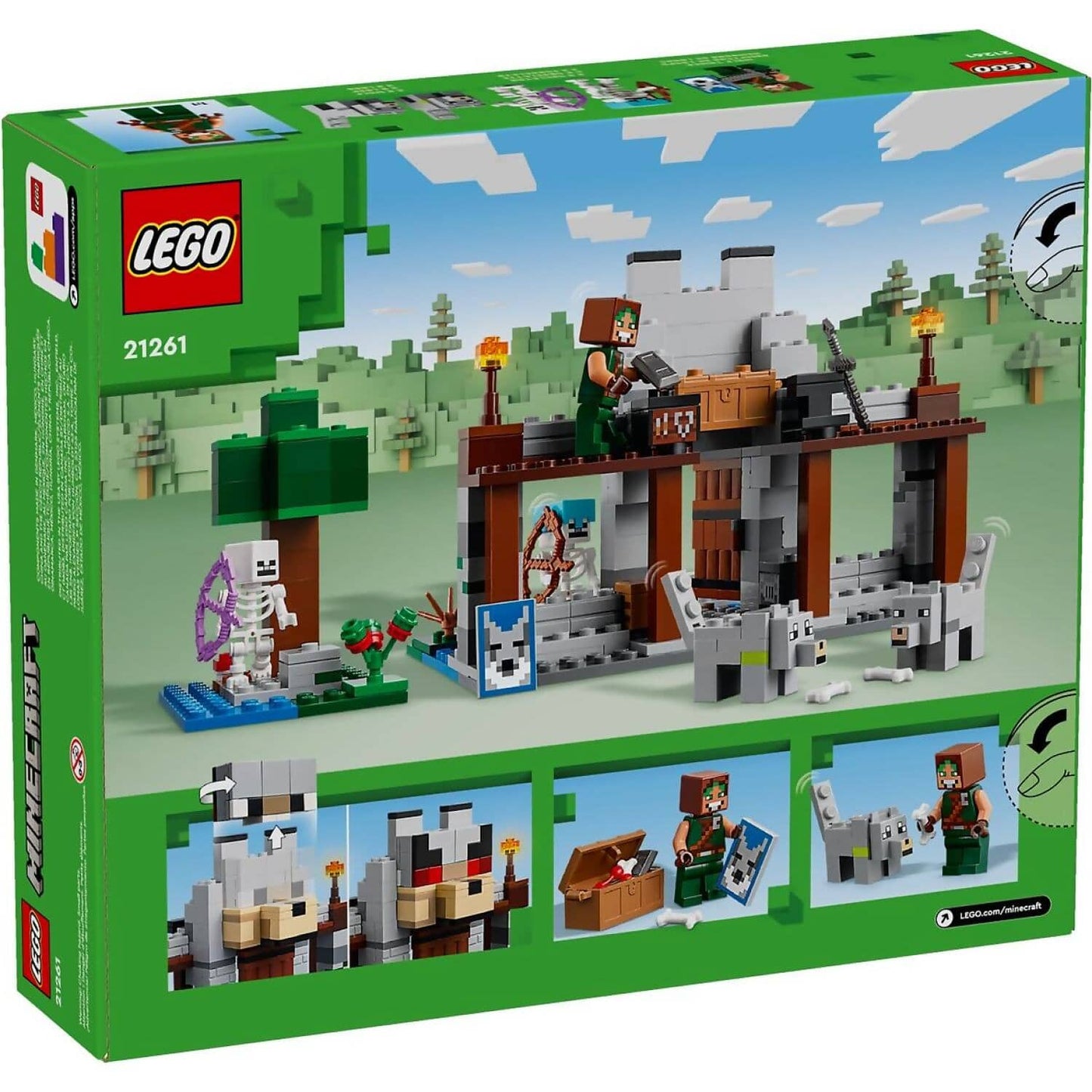 LEGO 21261 The Wolf Stronghold - Minecraft
