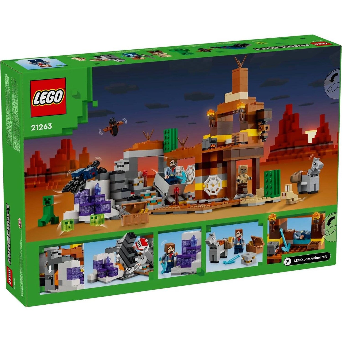 LEGO 21263 The Badlands Mineshaft - Minecraft