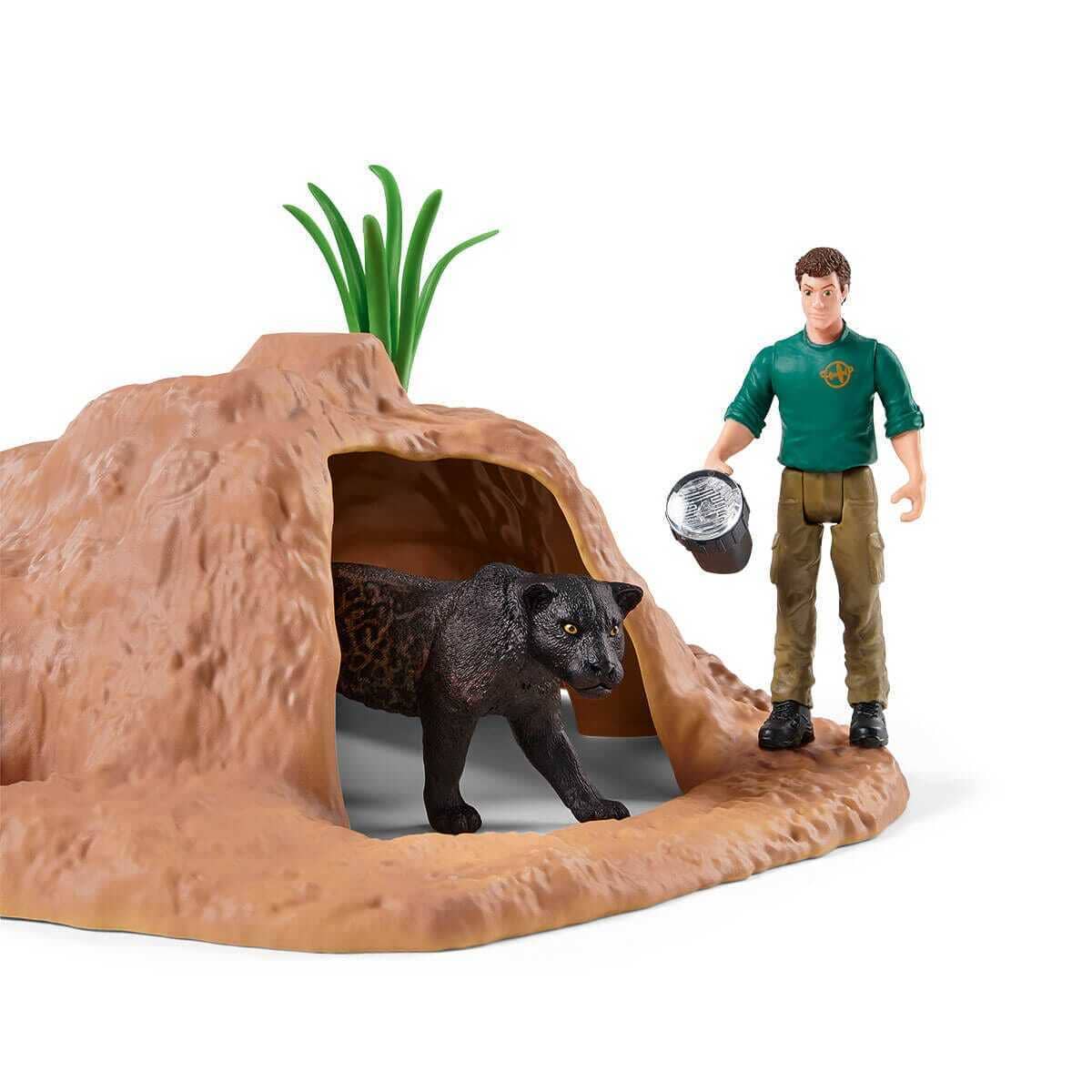 Schleich - National Geographic Kids - Ranger Adventure Station - Wild Life Figurine