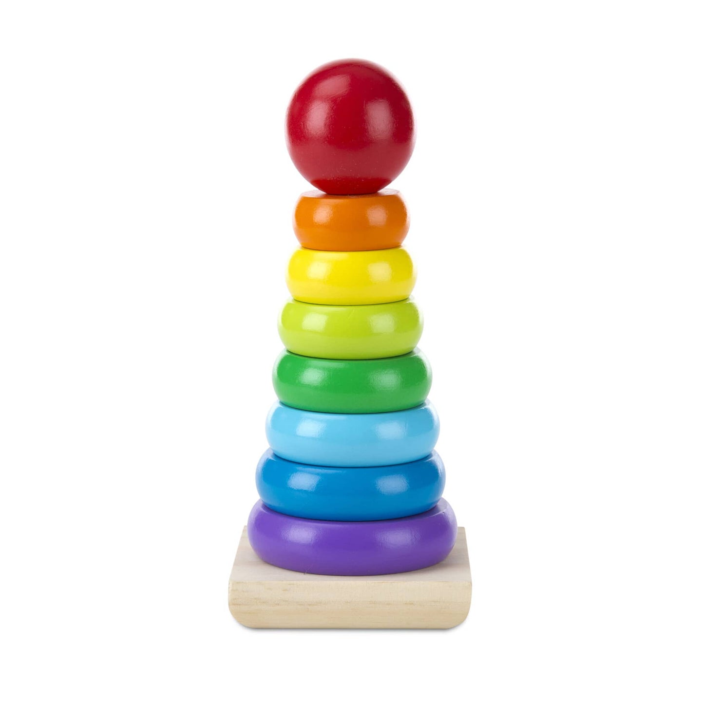 Melissa & Doug - Rainbow Stacker Classic Toy