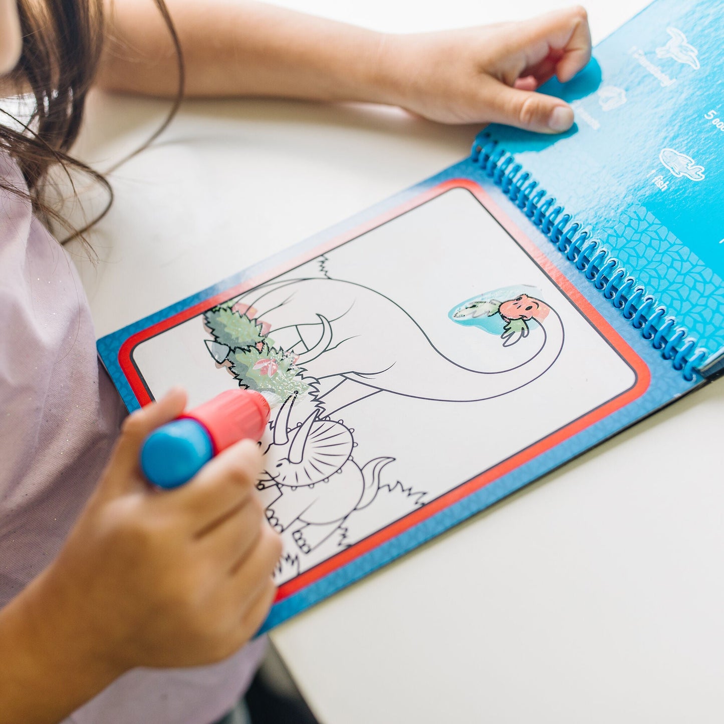 Melissa & Doug - Water Wow! Dinosaurs Water-reveal Pad - On The Go Travel Activity