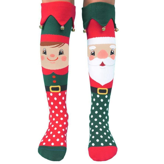 Madmia - Christmas Jingle Bells Socks Toddler Age 3-5y