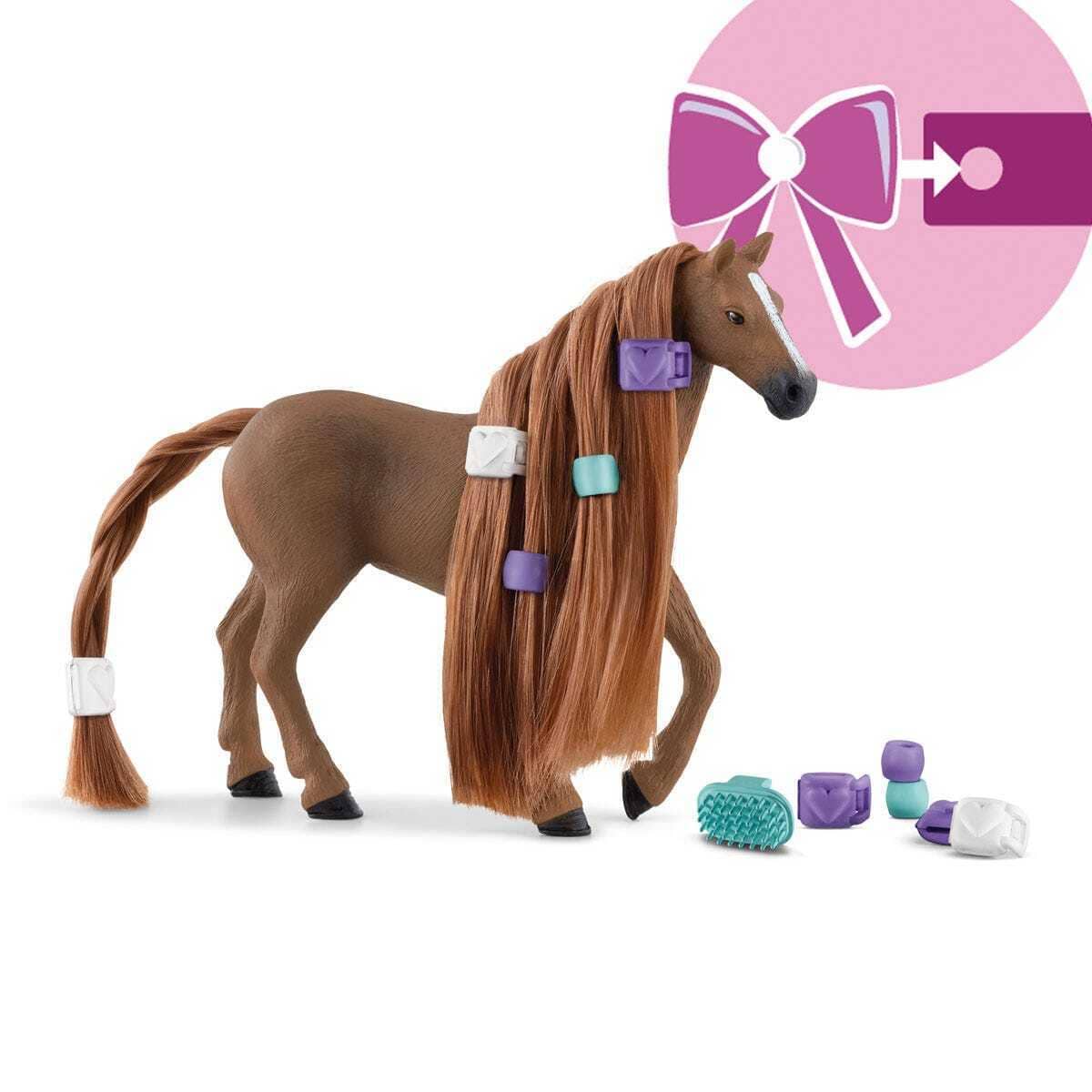 Schleich - Beauty Horse English Thoroughbred Mare - Horse Club Sofia´s Beauties Animal Playset