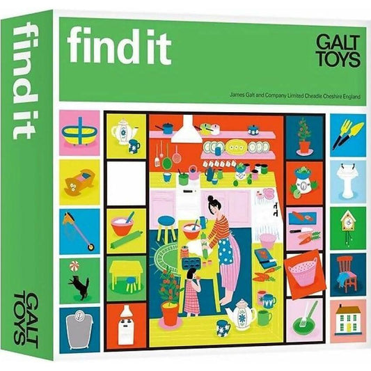 GALT - Find It Picture Card & Board Game - Educational Family Game