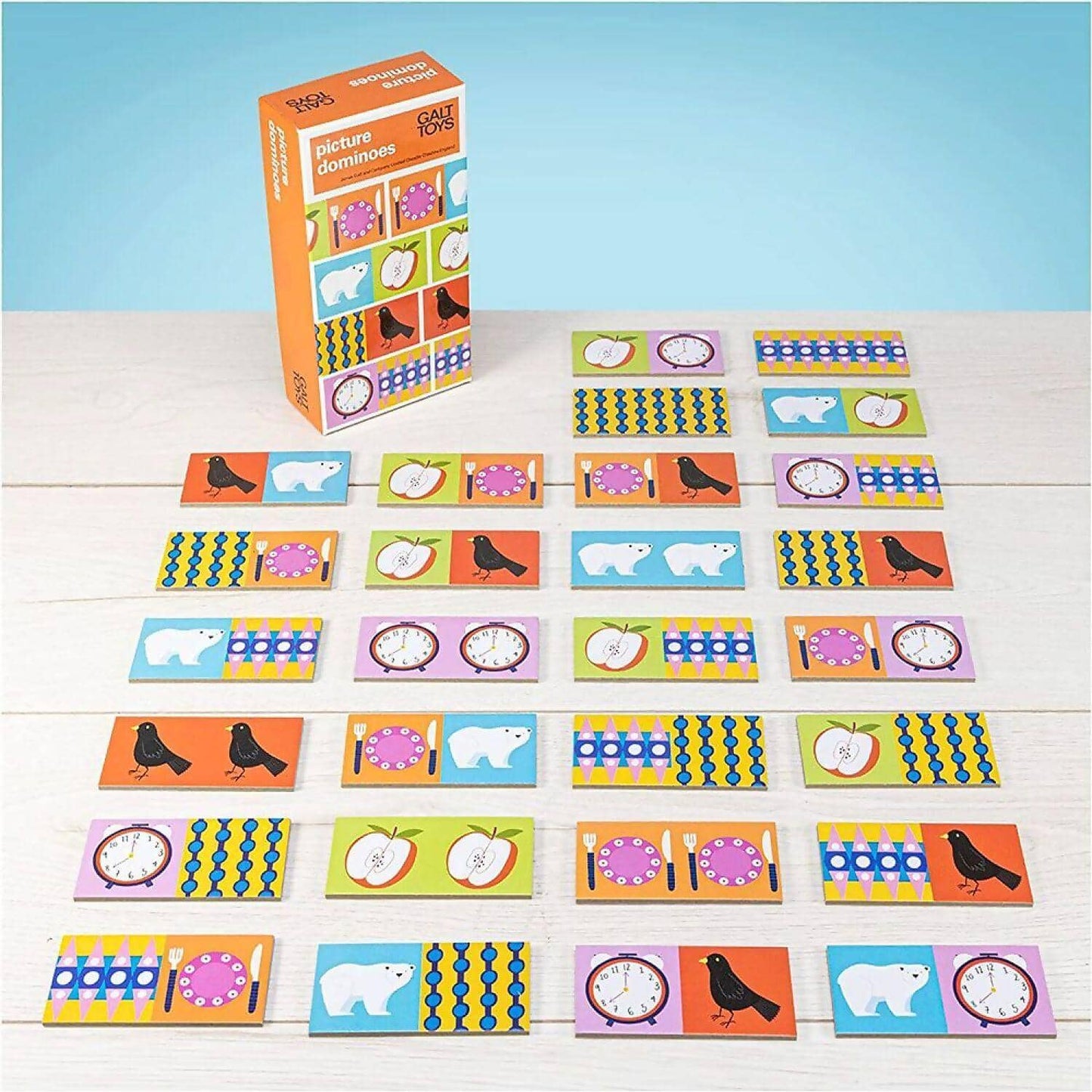 GALT - Dominoes Picture Game - Educational Family Game
