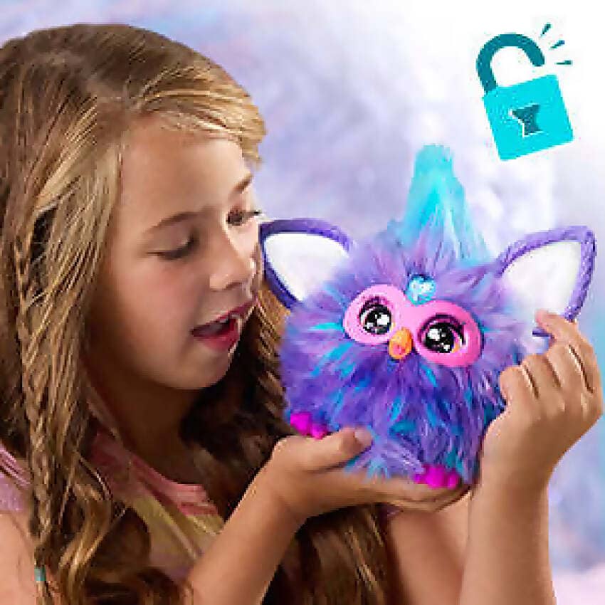 Furby Purple Interactive Toy Plush - Hasbro