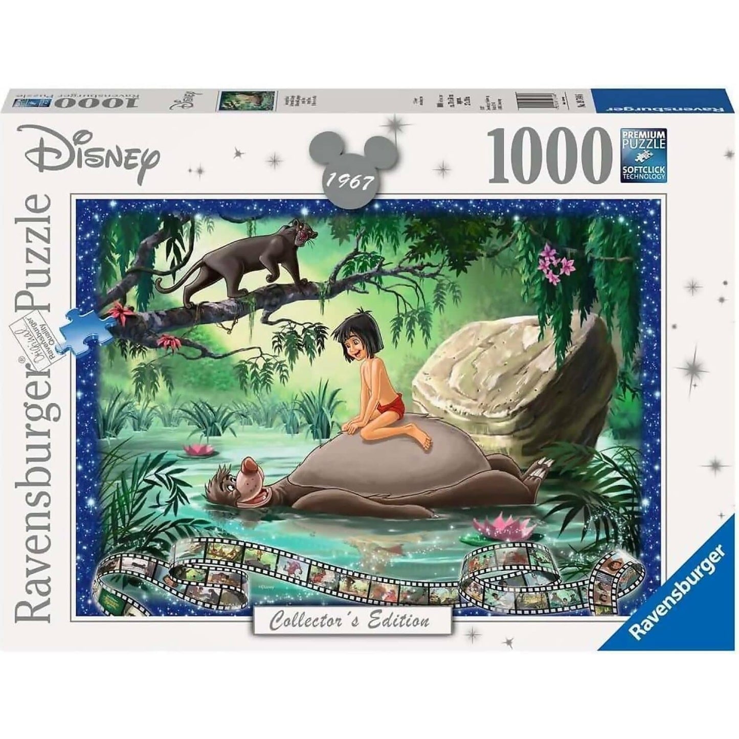 Ravensburger - Disney Jungle Book 1967 Disney Moments Collectors Edition Jigsaw Puzzle 1000 Pieces