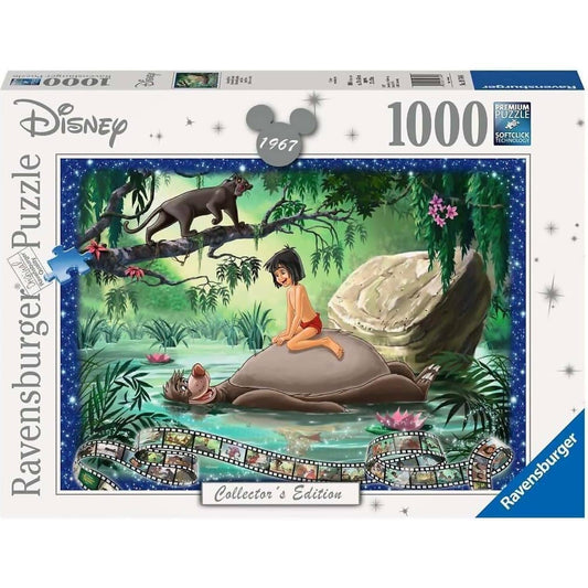 Ravensburger - Disney Jungle Book 1967 Disney Moments Collectors Edition Jigsaw Puzzle 1000 Pieces