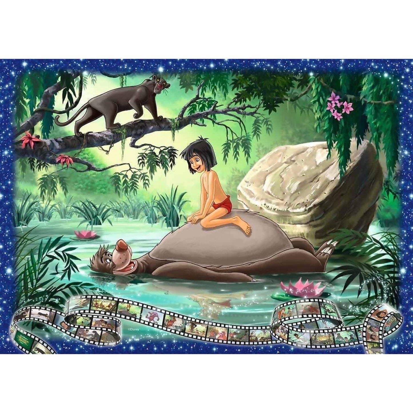 Ravensburger - Disney Jungle Book 1967 Disney Moments Collectors Edition Jigsaw Puzzle 1000 Pieces