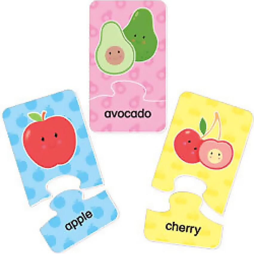 GALT - Fruit And Veg Puzzles - 22 x 2-Piece Puzzles