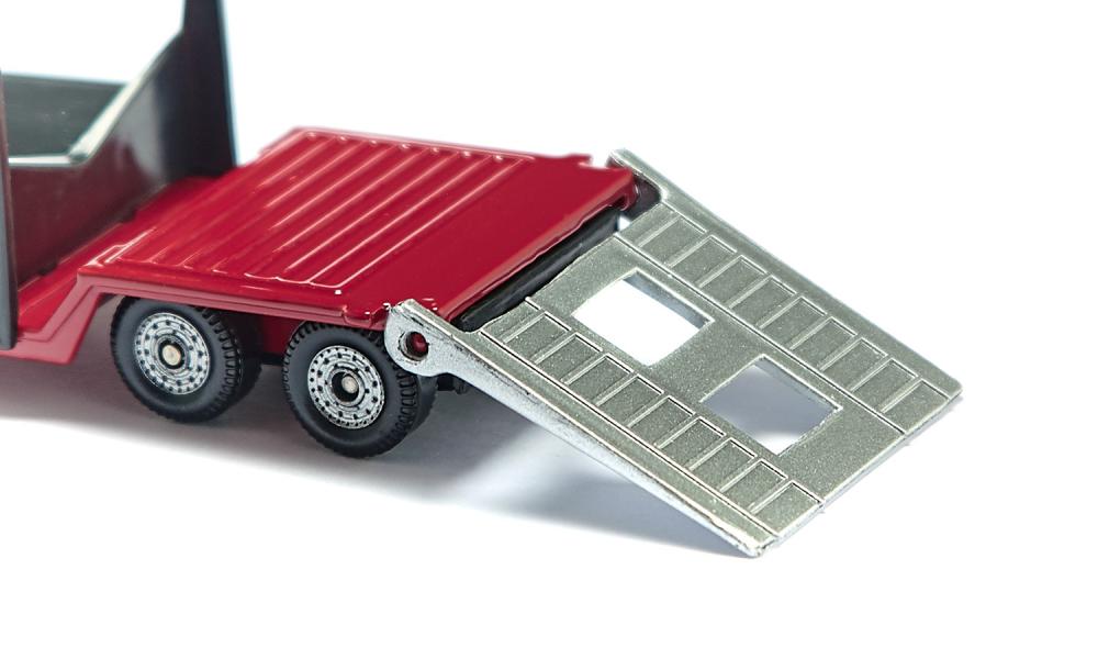 Siku - Low Loader With Boat Transport  Load-up