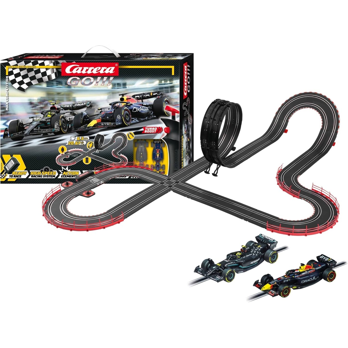 Carrera GO 1:43 - Max Competition - Slot Car Set