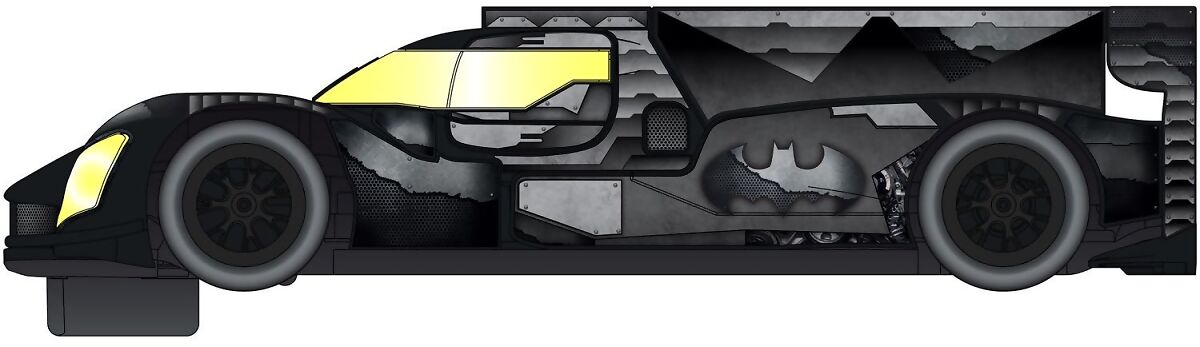 Scalextric C4140 Batman Car