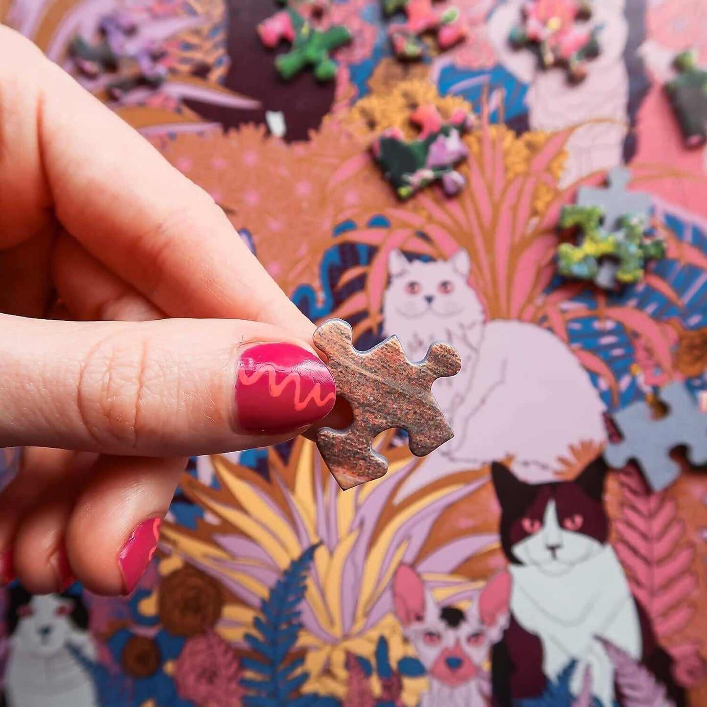 Gibsons - Purrfect Plants - Jigsaw Puzzle 1000 Pieces